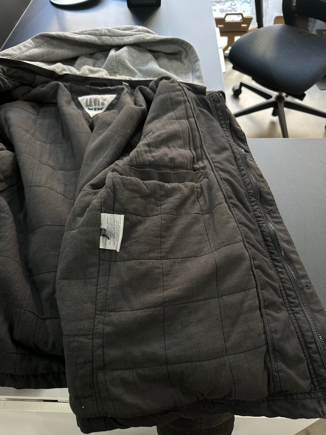 리바이스 후디드 워크 야상자켓 상품이미지5