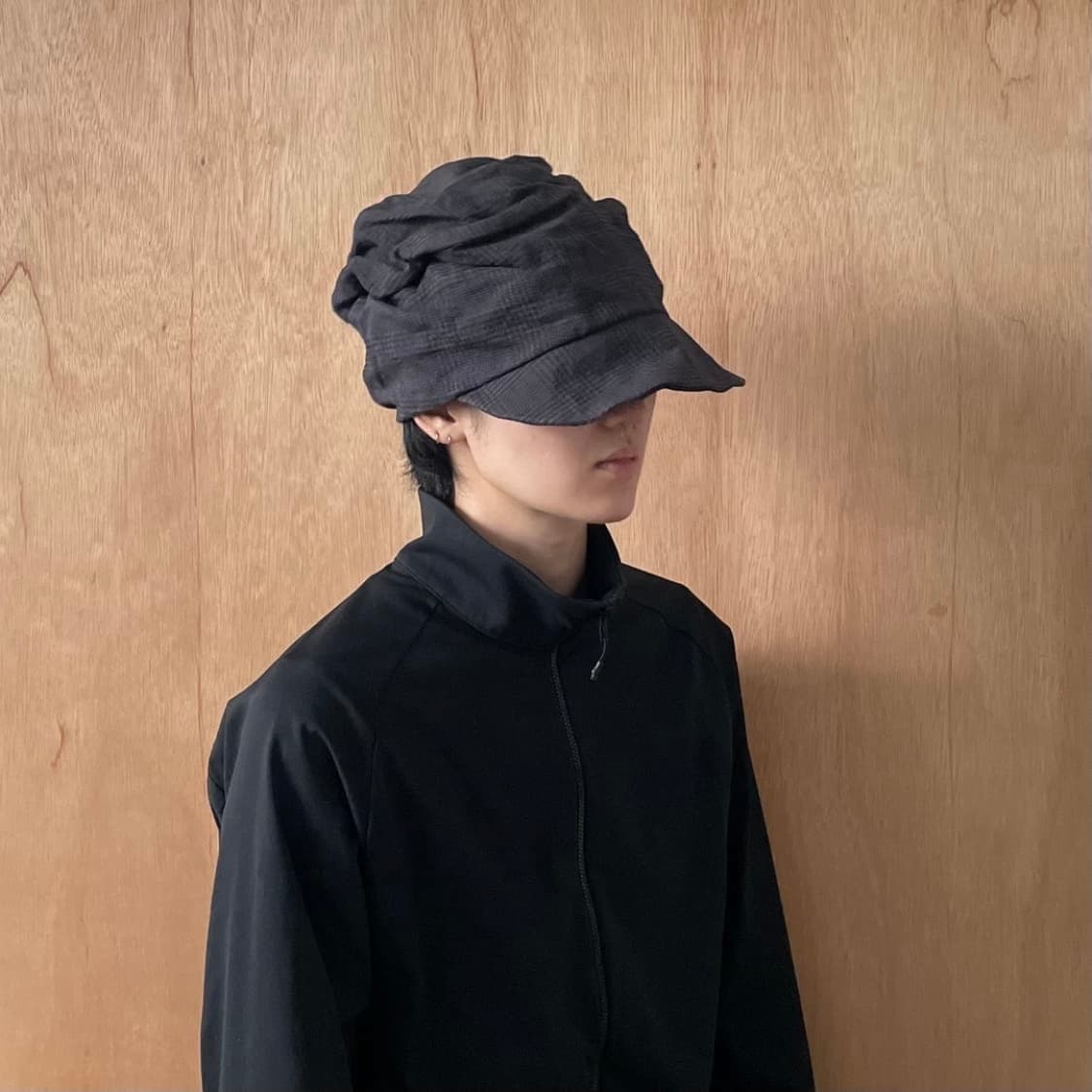 Ca4la 와이어 드레이프 캡 상품이미지5