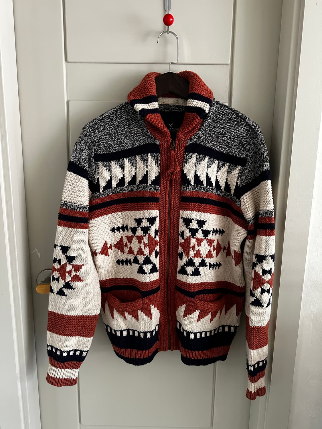 American Eagle 나바호 에스닉 패턴 코위찬  상품이미지1