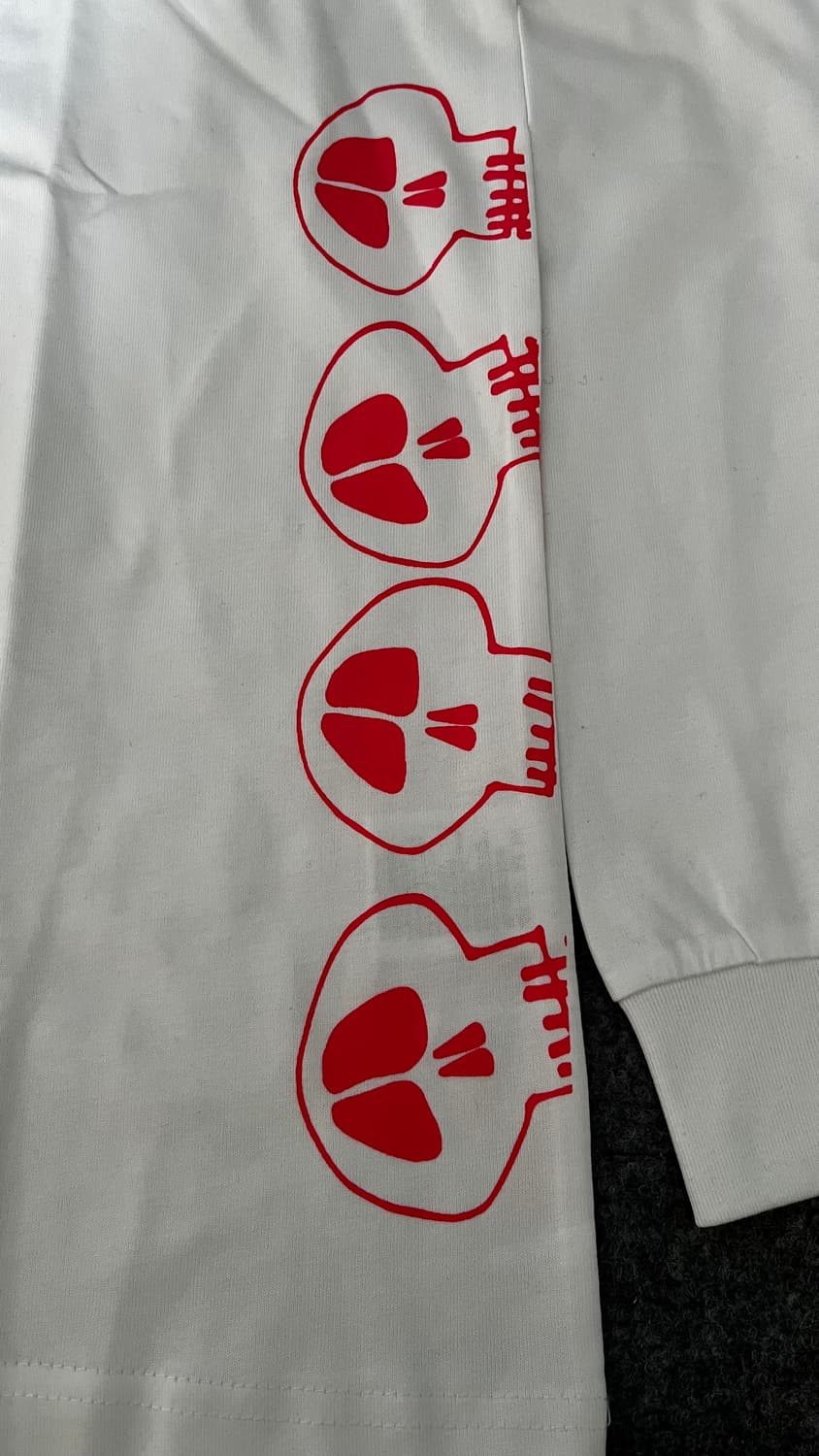 스투시 테스트 스트라이크 피그먼트 다이드 롱슬리브 티셔츠 내츄럴 상품이미지4