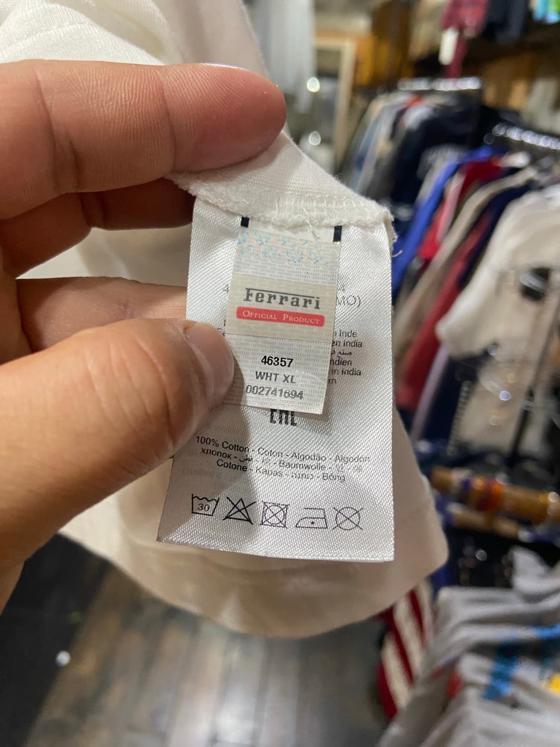 Ferrari X PUMA 페라리 x 퓨마 라이센스 티셔츠 상품이미지6