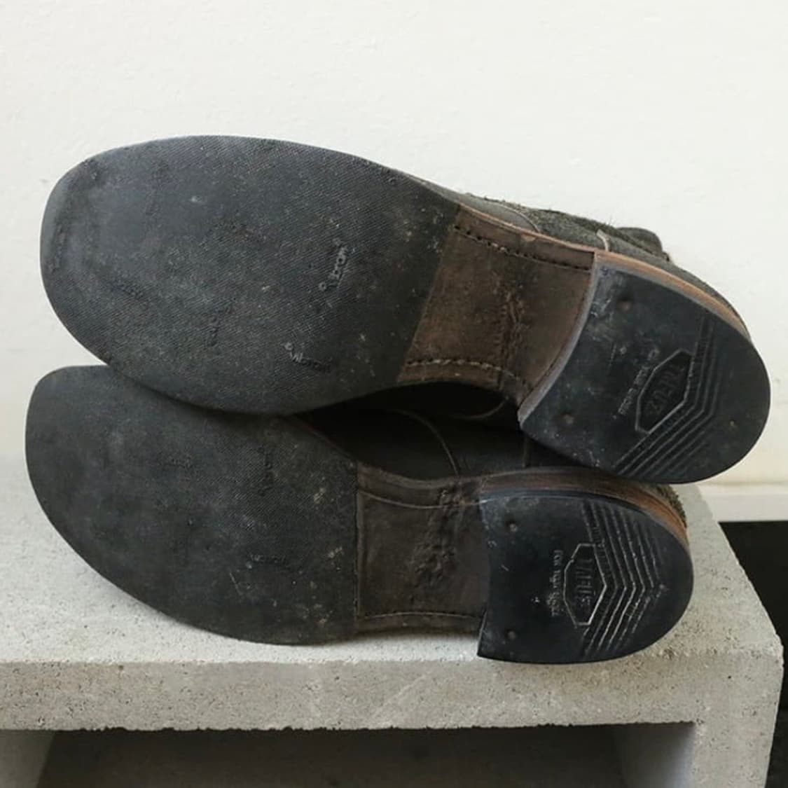 빈티지 스웨이드 컴뱃 부츠 상품이미지9