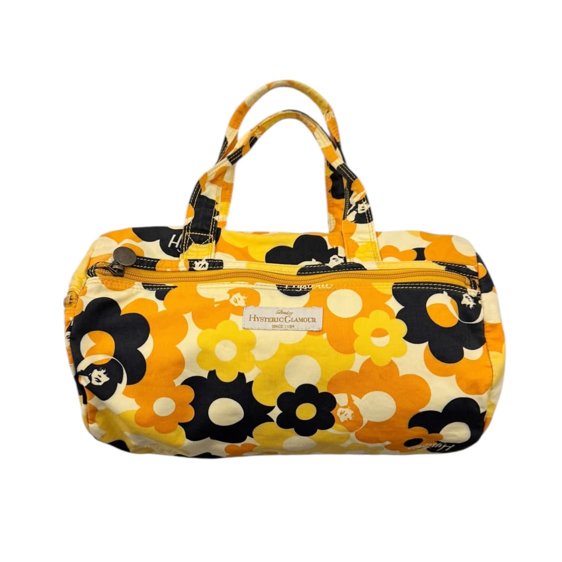히스테릭글래머 플라워 보스턴백 옐로우 상품이미지2