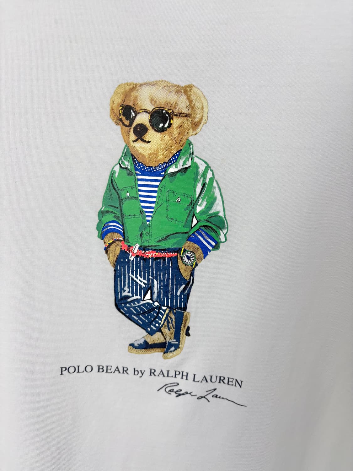 POLO폴로 베어 화이트 반팔 티셔츠  상품이미지5