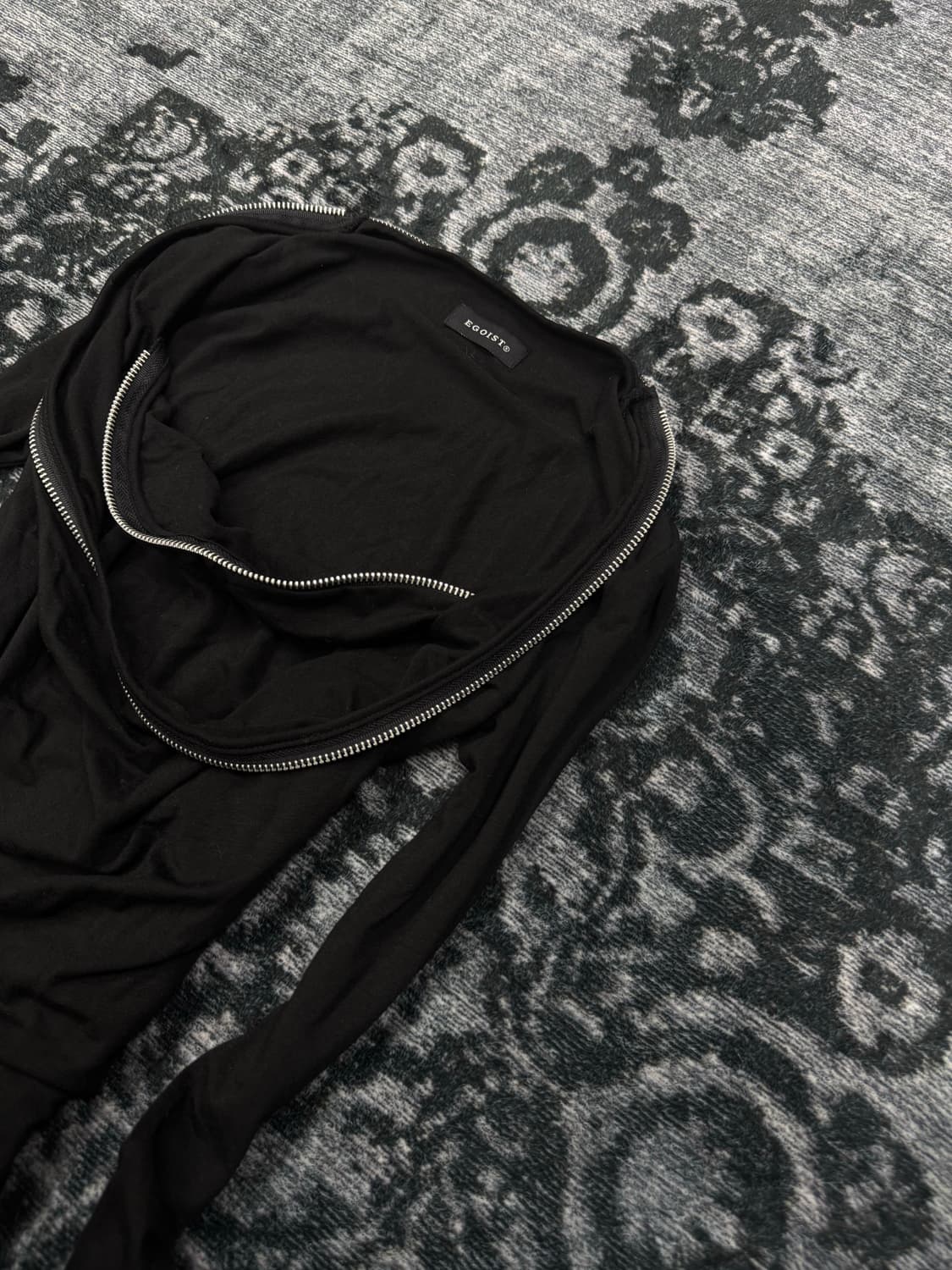 Egoist 00s archive zipper draping cut se 상품이미지3