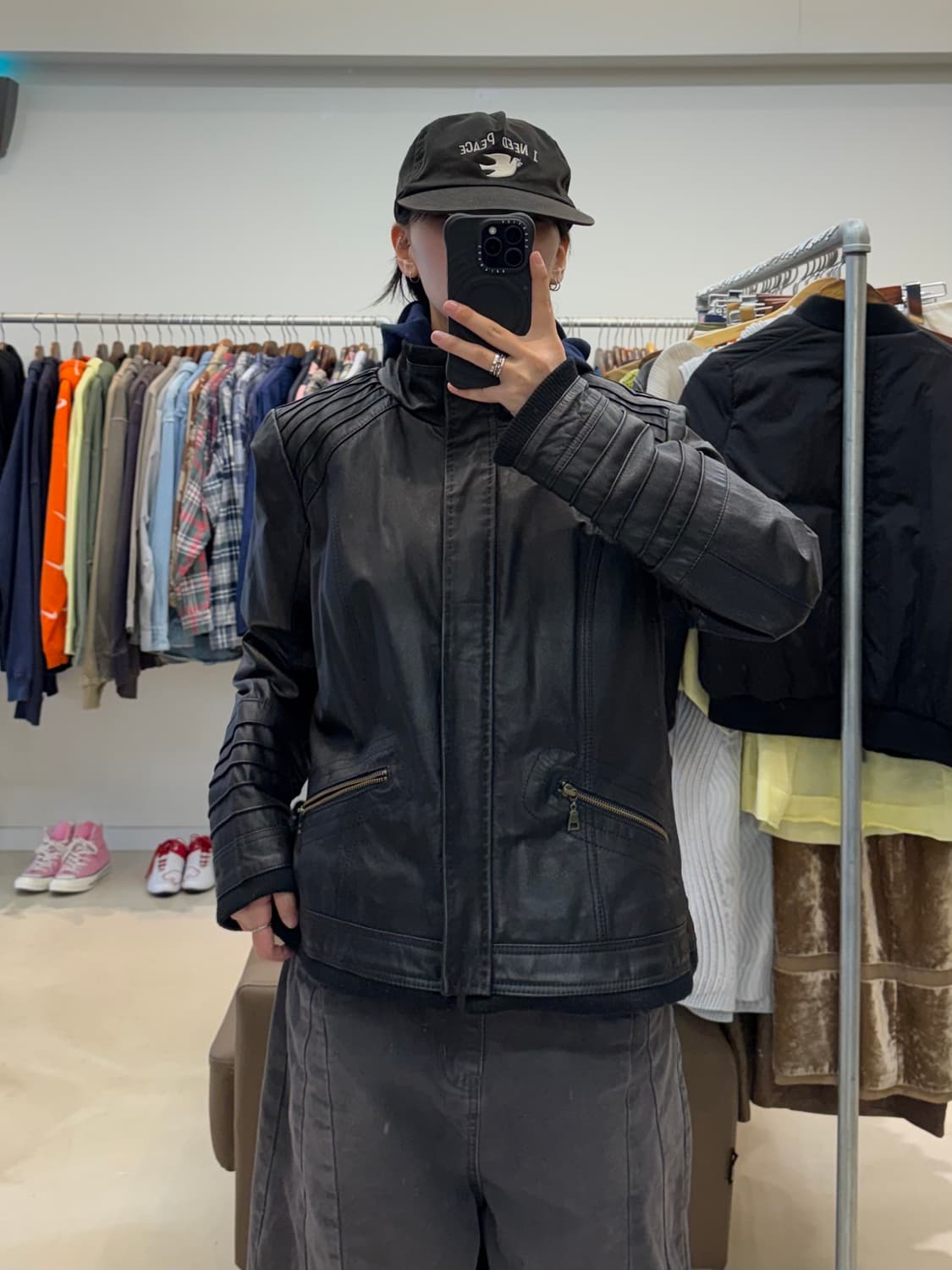 다니어 레더 자켓 상품이미지8