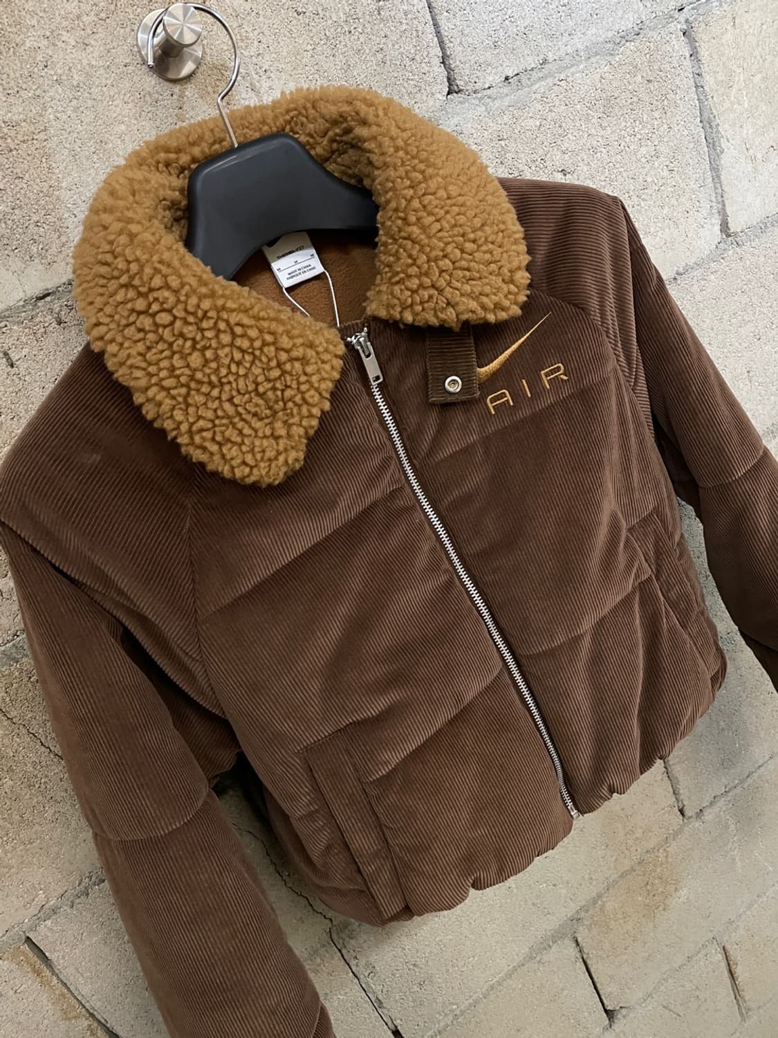 나이키 우먼스 에어 코듀로이 크롬 패딩 상품이미지3