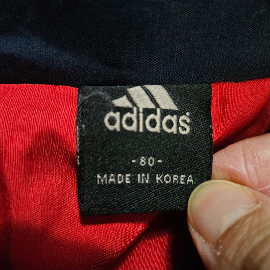 아디다스 빅로고 바람막이 점퍼 상품이미지5