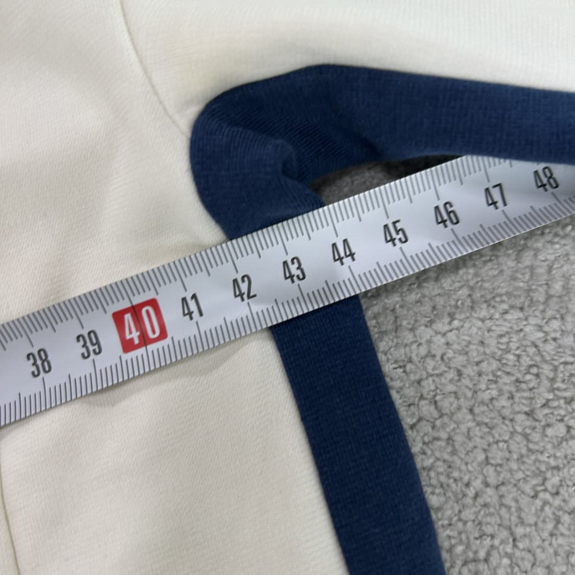 데상트 화이트/네이비 여성 자켓 s 상품이미지4