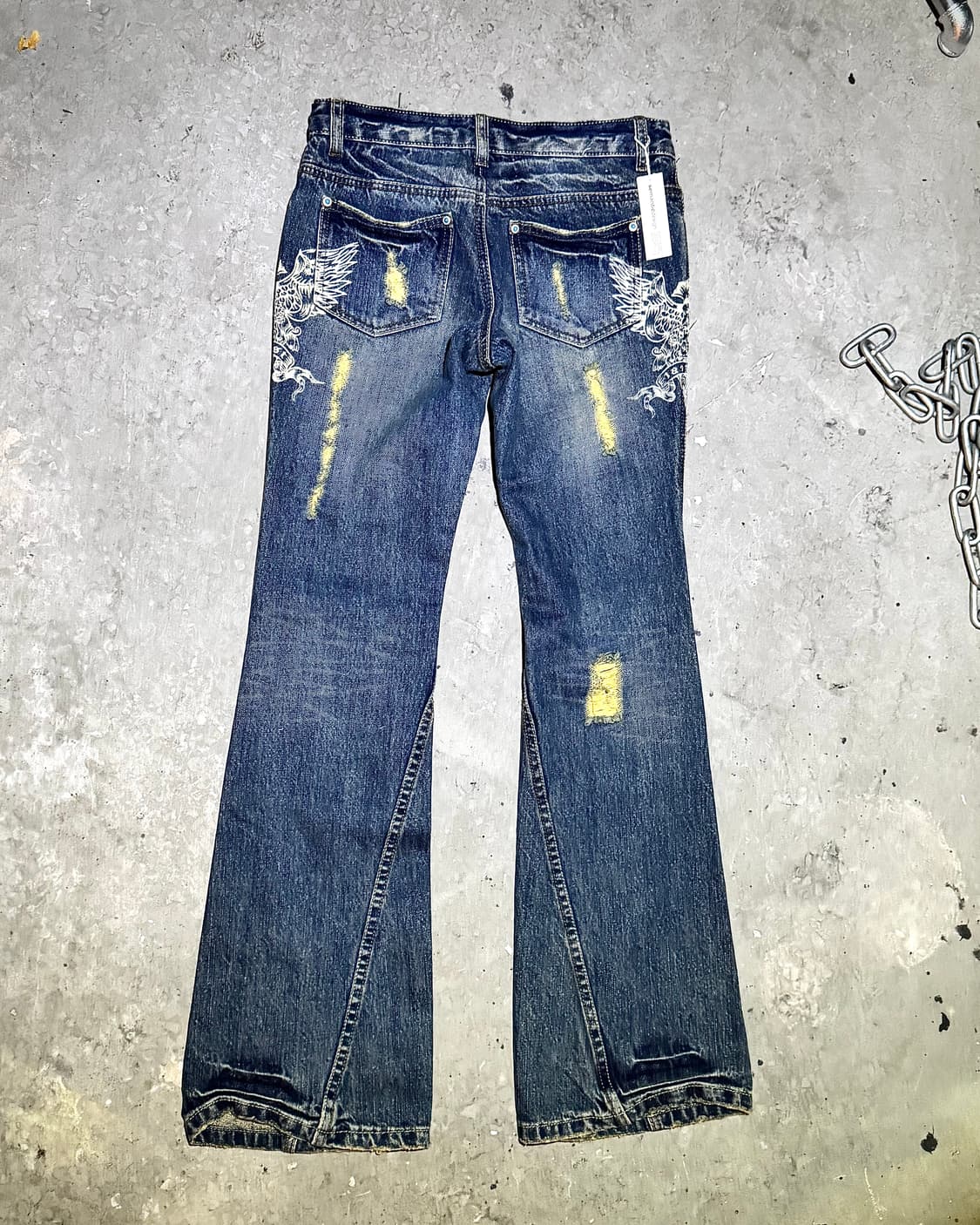 semantic design – Eagle Printed Boot-cut 상품이미지8