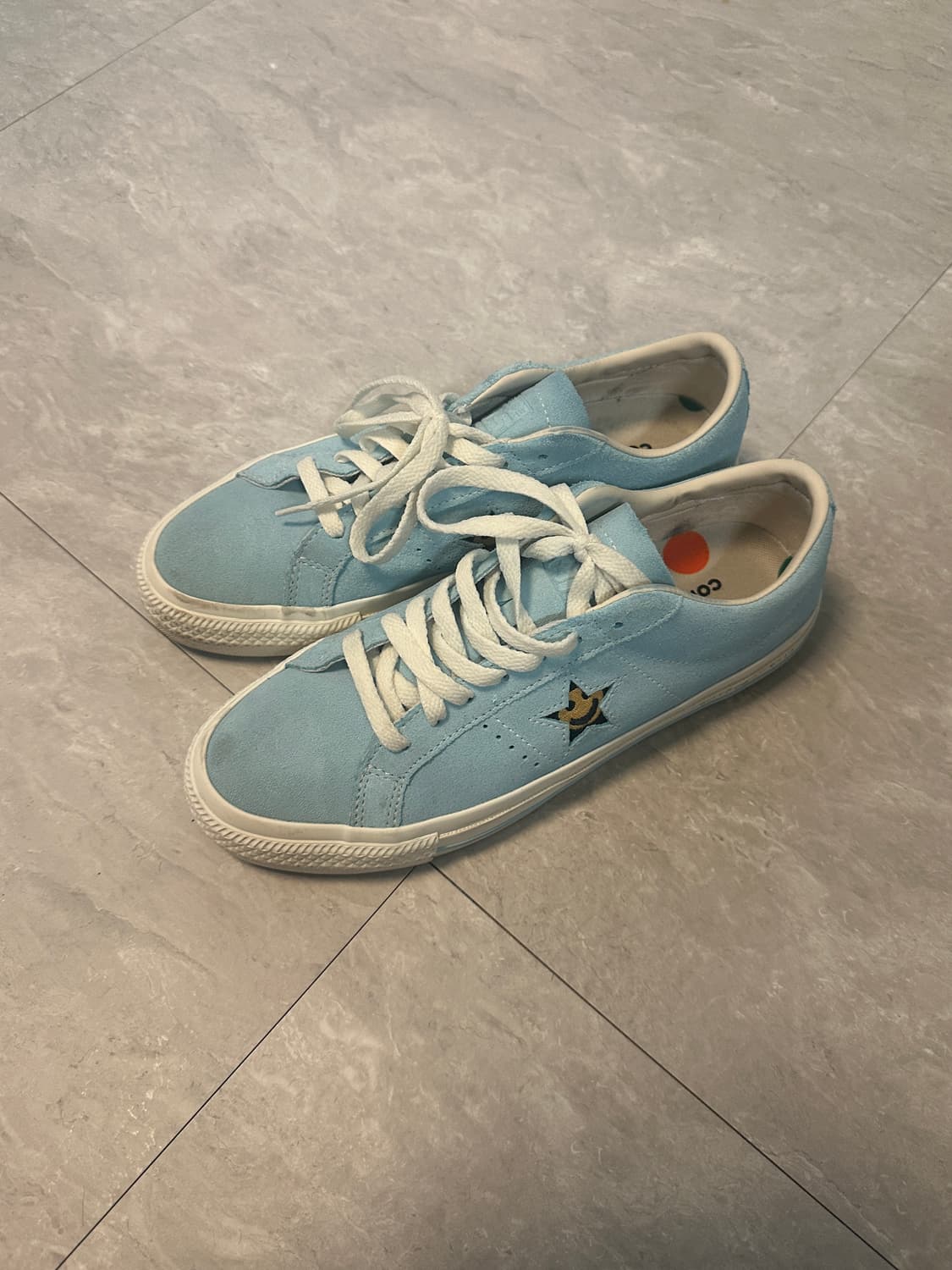 컨버스 x 골프왕 23fw 원스타 프로 바이 유 로우 블루 글로우  상품이미지2