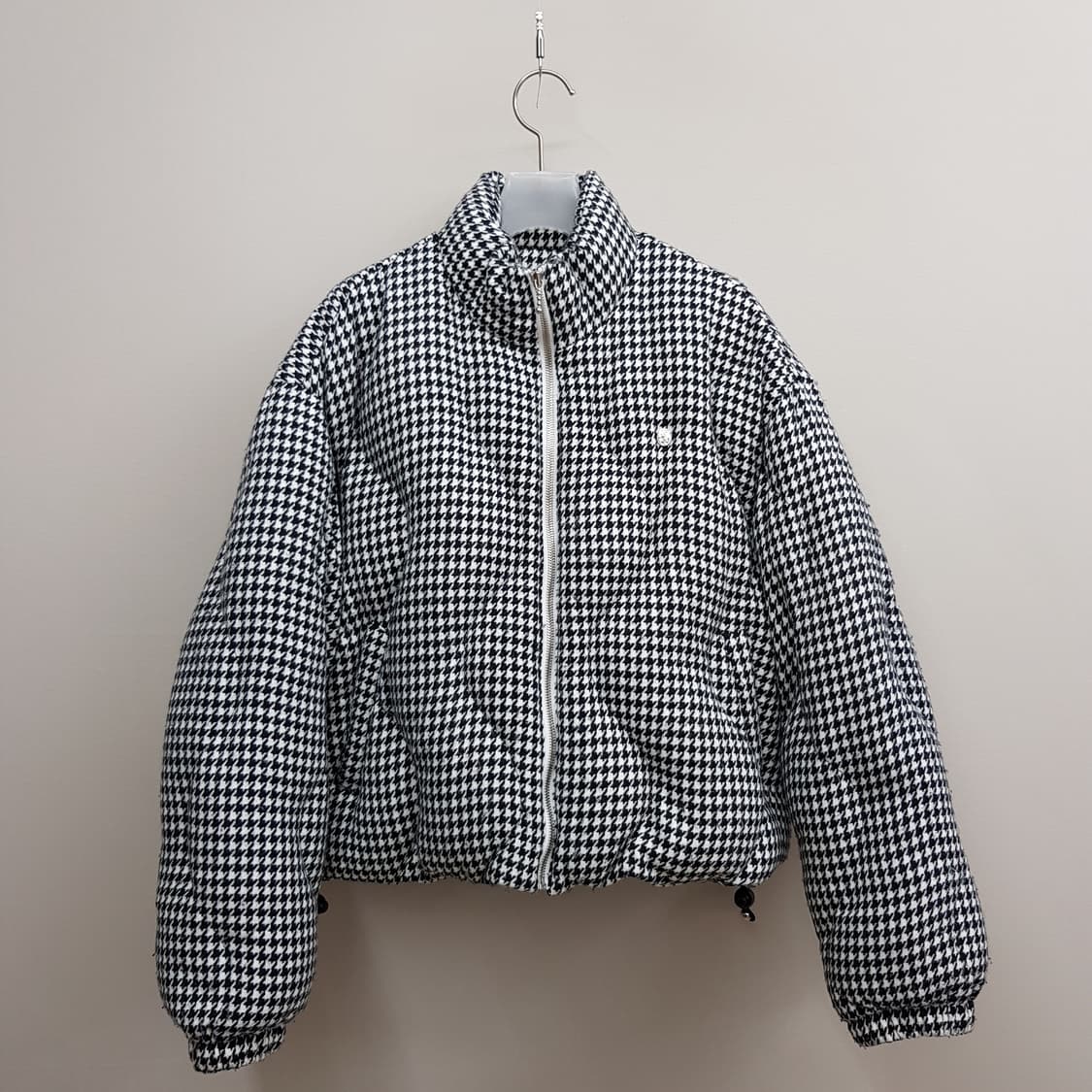 Kijun 기준 하운드투스 패턴 덕다운 패딩 M사이즈 상품이미지3