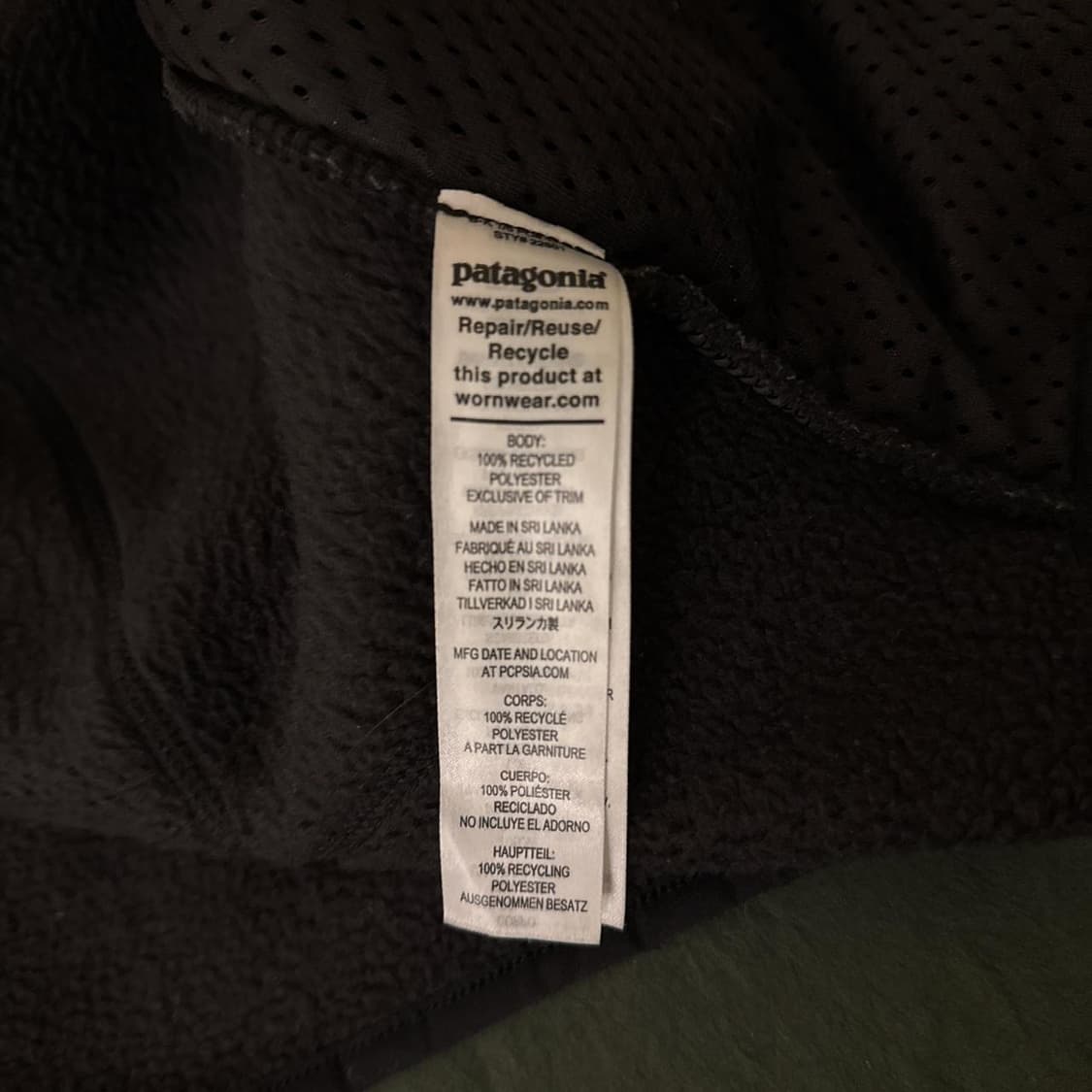 파타고니아 레트로 파일 플리스 자켓 상품이미지3