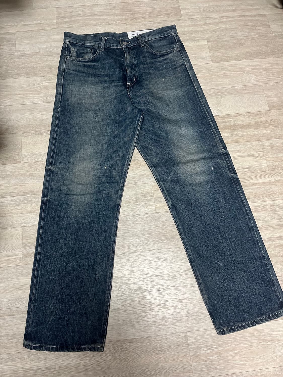 네이버후드 워시드 데님 dp basic 인디고 상품이미지4