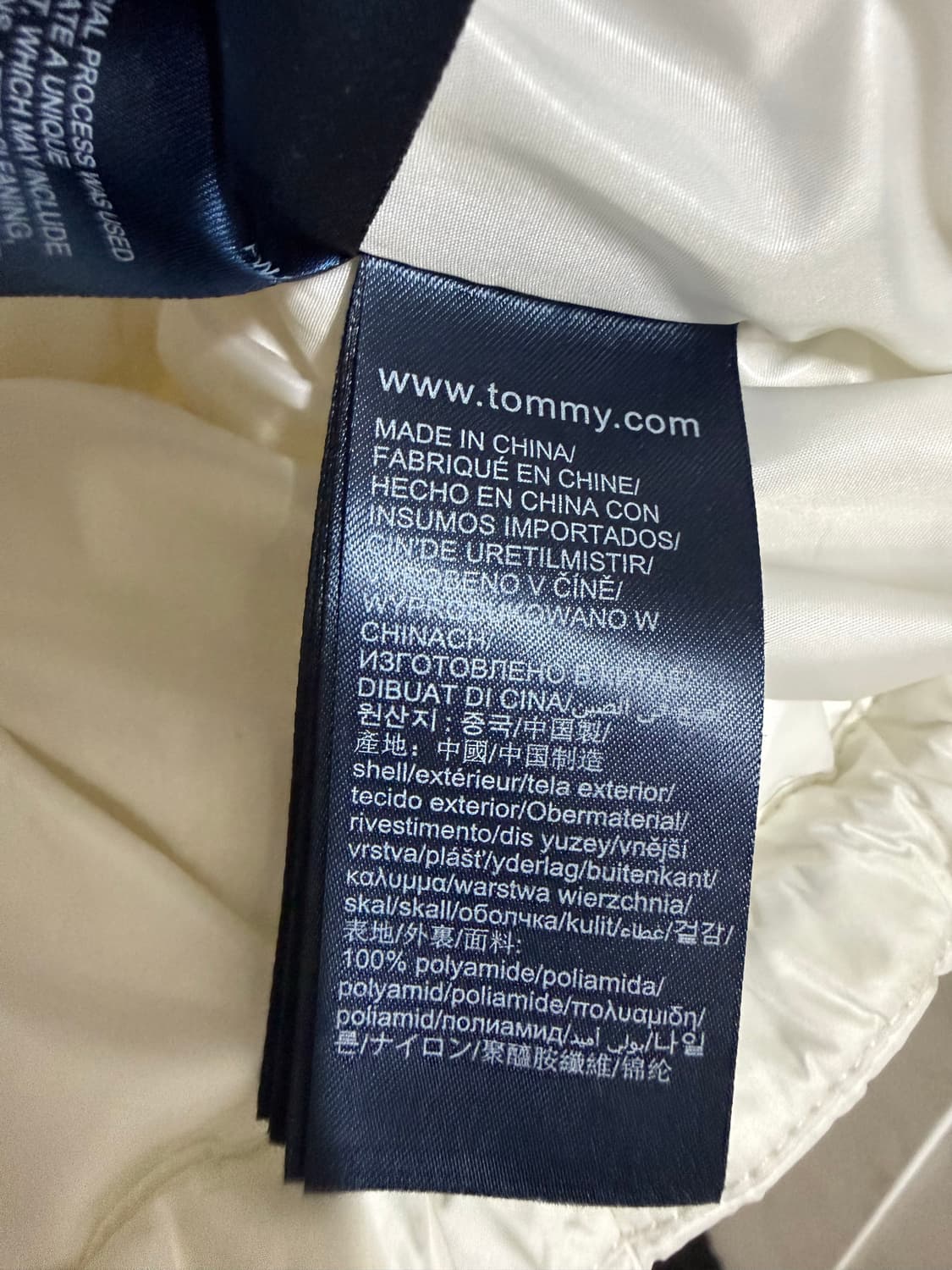 여성 S / 타미힐피거 타미진스 패딩 조끼 상품이미지6