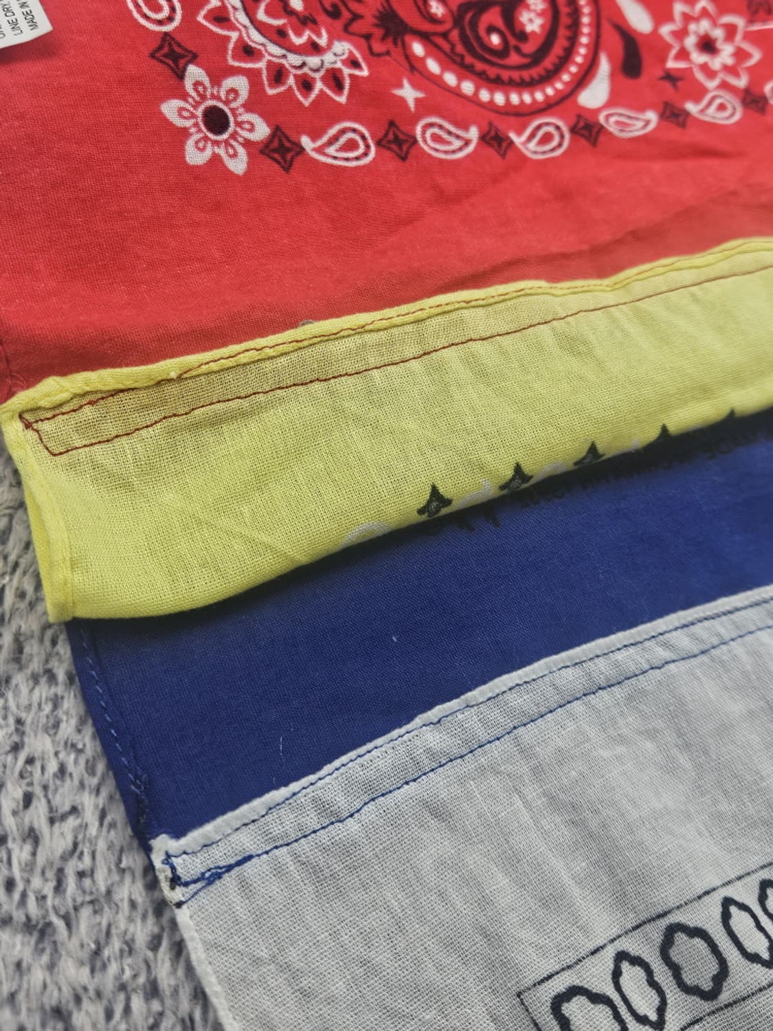 반다나 리워크 커스텀 스카프 머플러 / 10424 상품이미지4