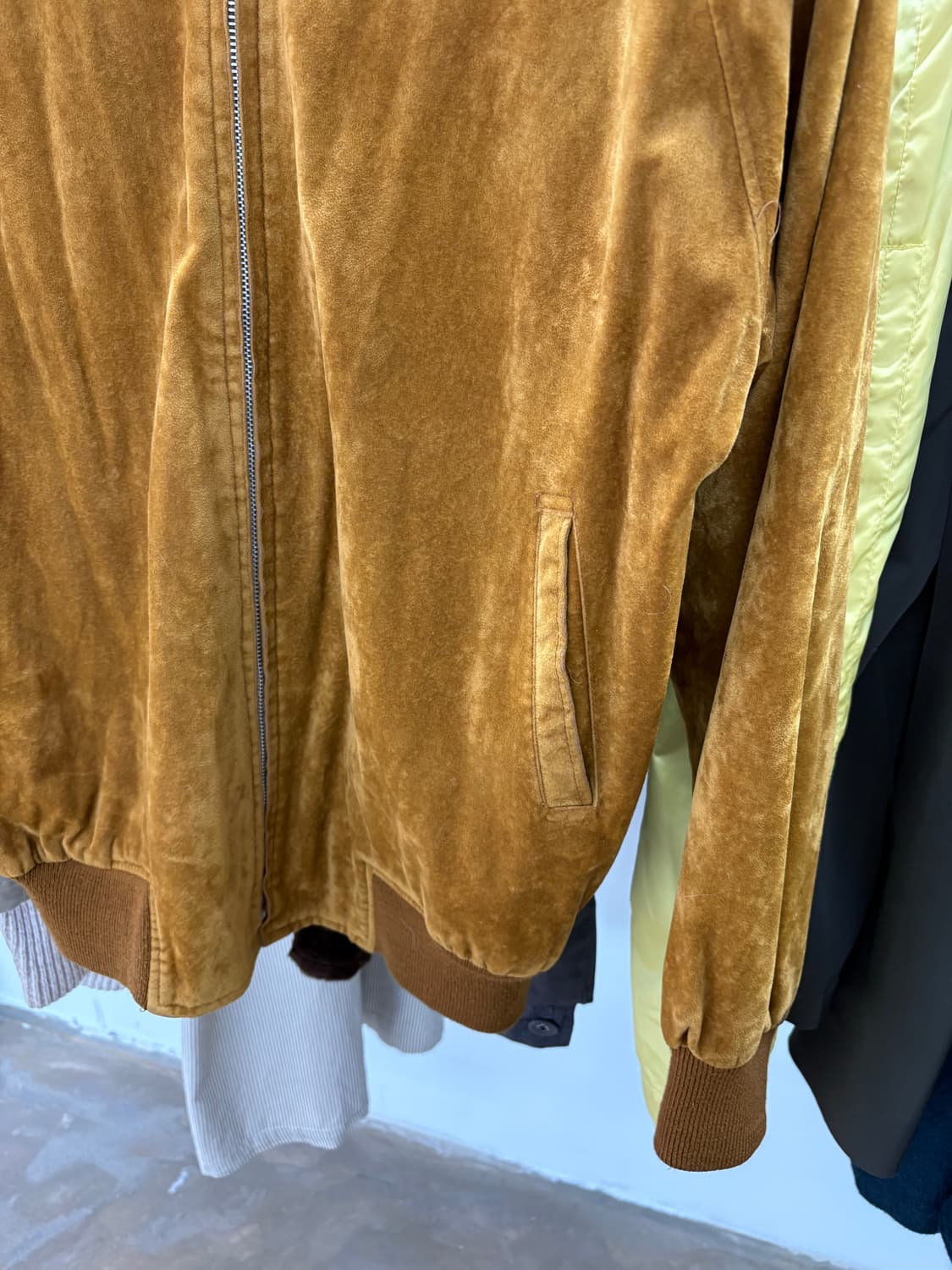 Vintage 스웨이드 자켓 상품이미지3