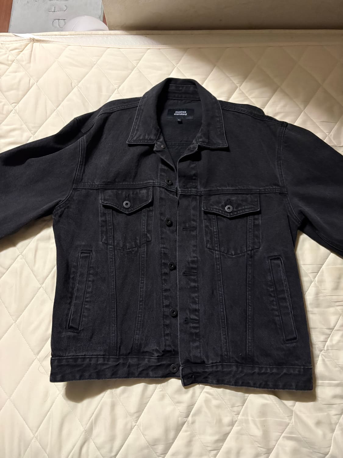 무신사 스탠다드 데님 자켓 L 상품이미지2