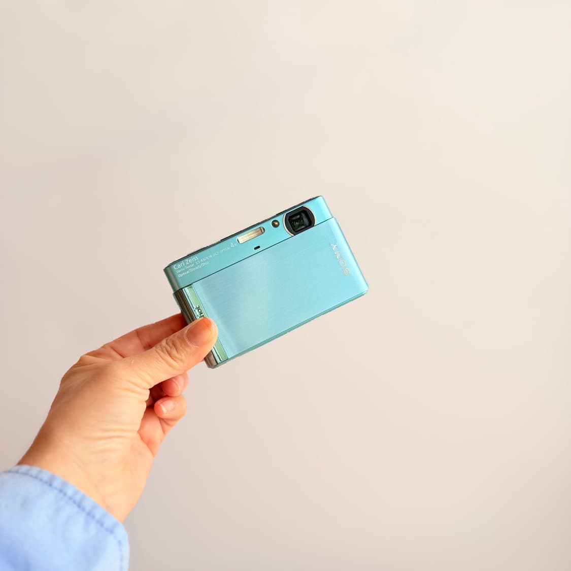 🩵레어 컬러)쨍한 아이스 블루🩵소니 사이버샷 DSC-T90 상품이미지3