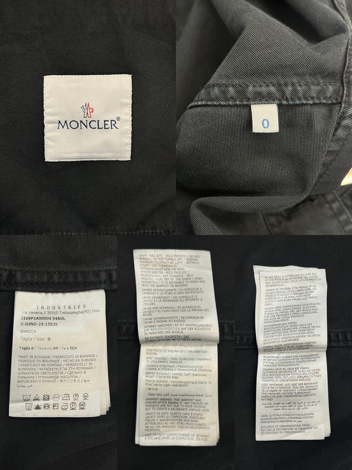 몽클레르 23s/s 캔버스 워크 자켓 상품이미지6