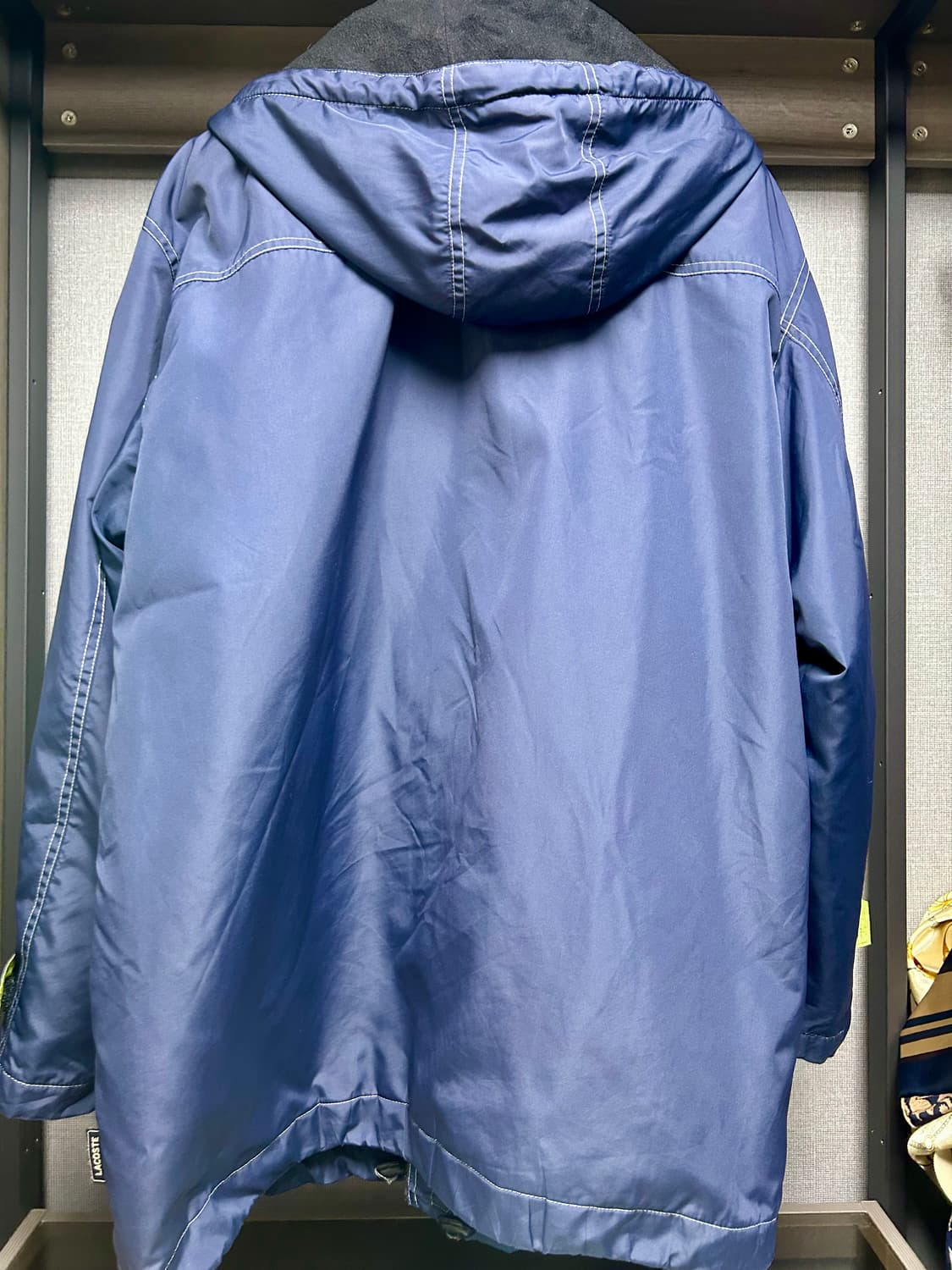 라코스테 남성 야상 방한 자켓 네이비 M 상품이미지2