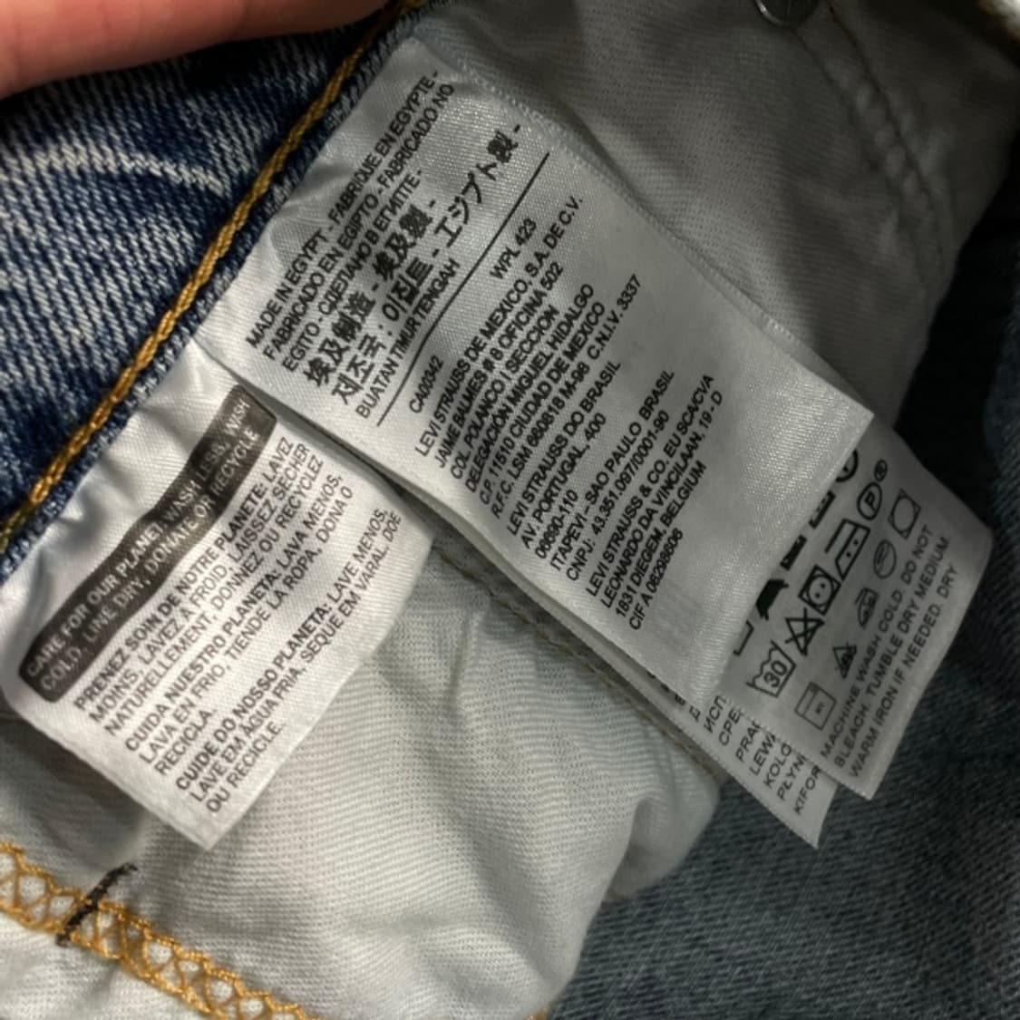 32 리바이스 502 청바지 상품이미지2