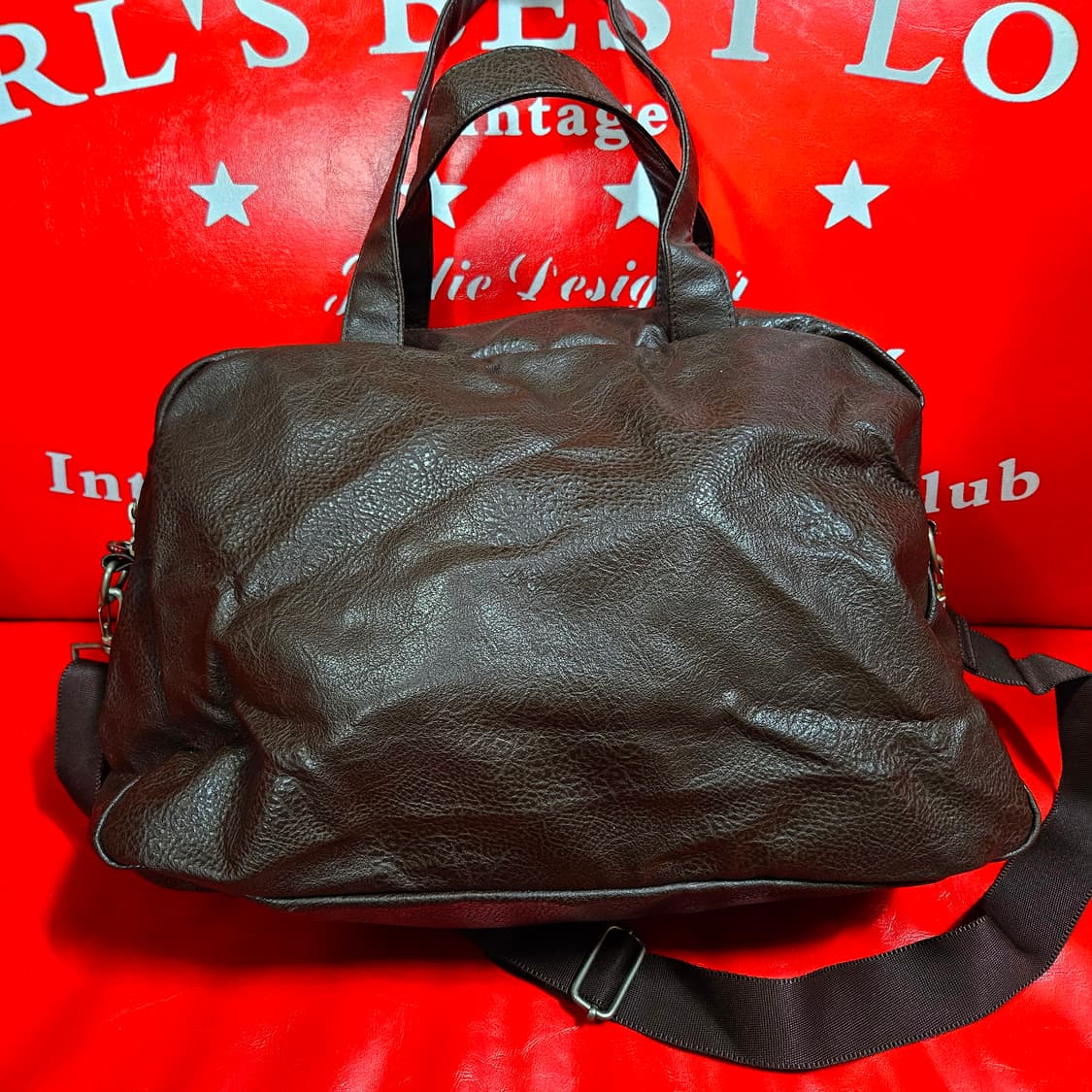 컨버스(Converse) 00's 올드스쿨 브라운 토트 크로스백 상품이미지6