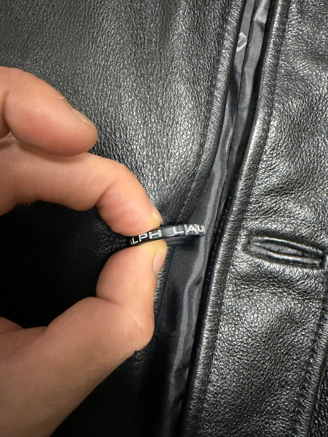 L) 챕스 랄프로렌 레더 카코트 올드갭카코트 상품이미지4