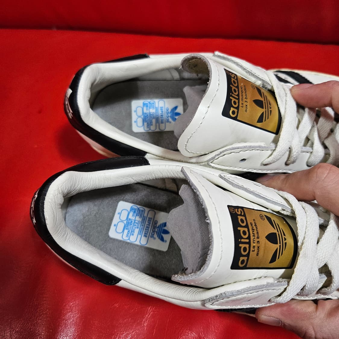 아디다스(Adidas) 80's 슈퍼스타 레트로 화이트 235size 상품이미지7