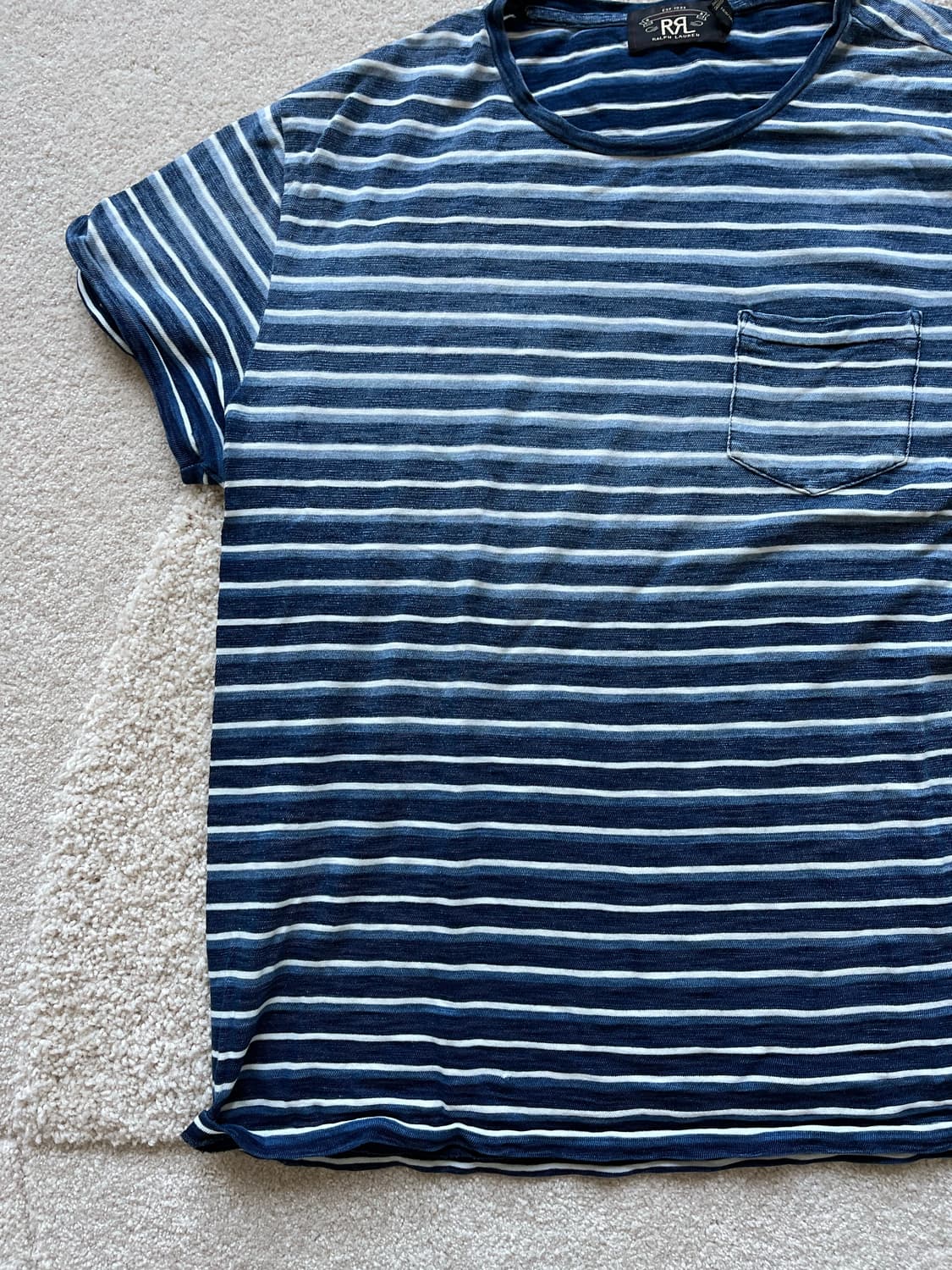 RRL 스트라이프 포켓 티셔츠 (100-105) 상품이미지4