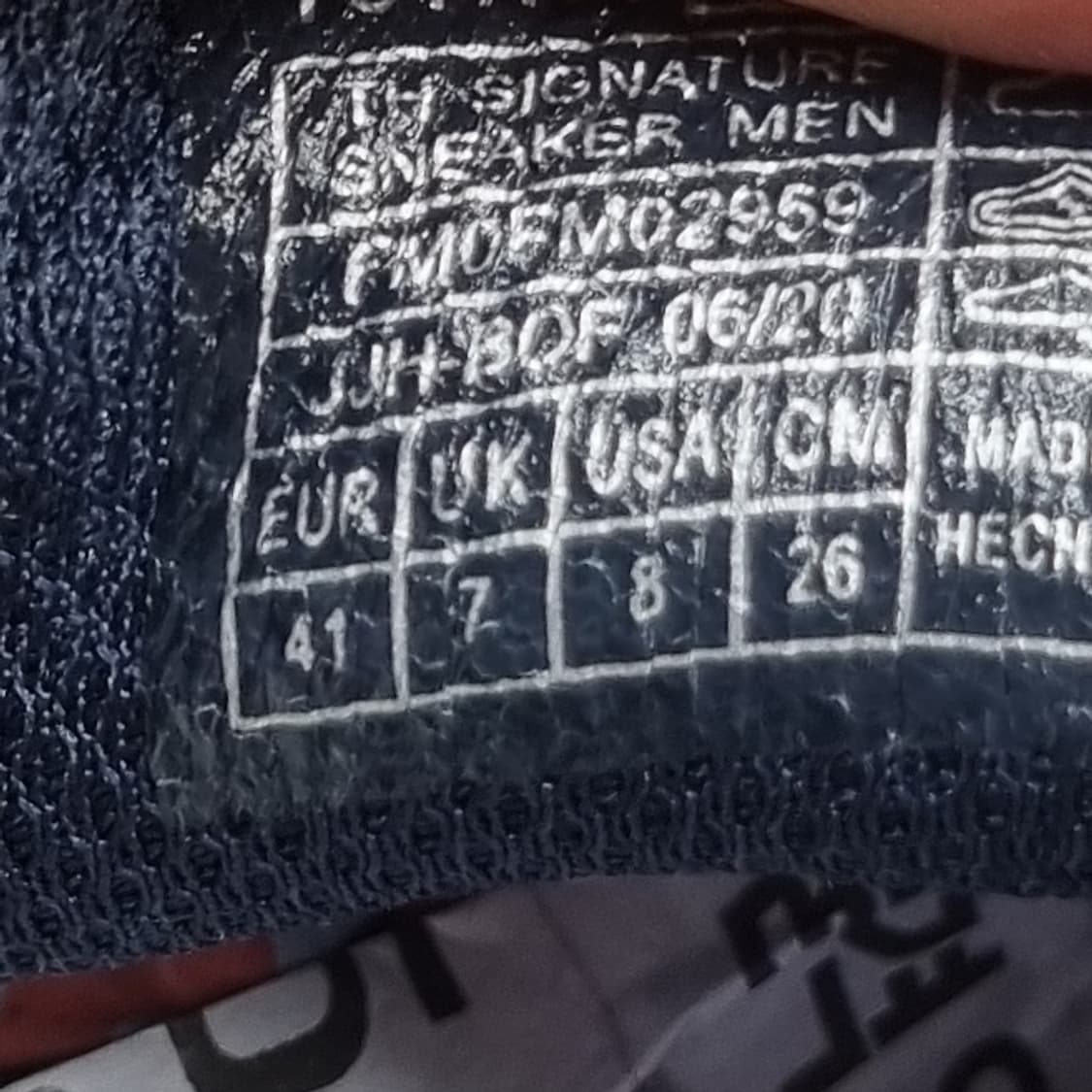 타미힐피거 시그니처레터링 남성스니커즈260  상품이미지6