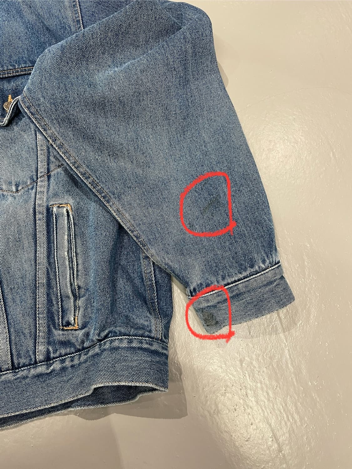 90s 랭글러 데님 자켓 상품이미지8