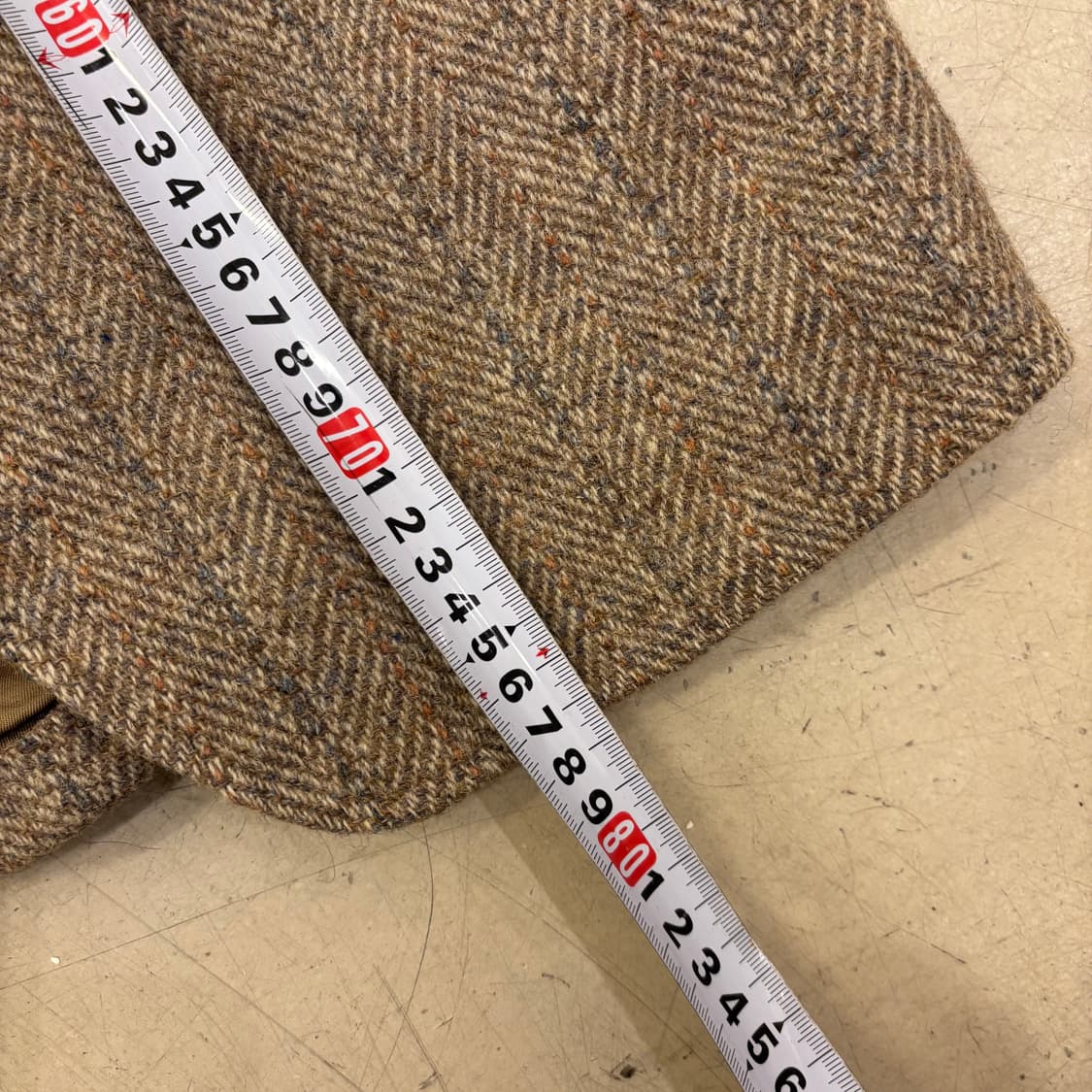 Uk빈티지 해리스트위드 쓰리버튼 블레이저 상품이미지4