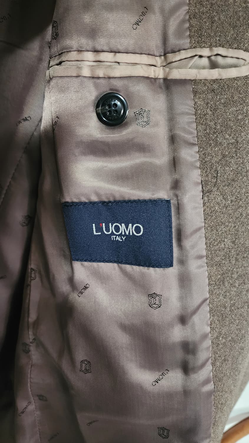 L'UOMO 남성 차이나 카라 코트 상품이미지4