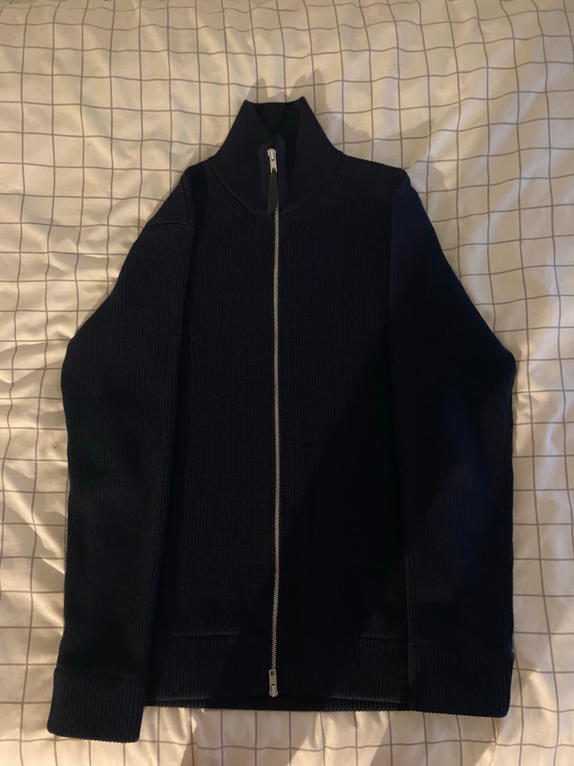 메종마르지엘라 네이비 니트집업 사이즈 m 상품이미지2