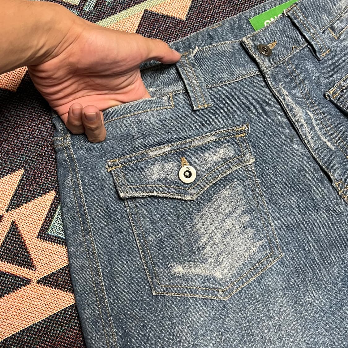 ONG JEANS 웨스턴 데님팬츠 상품이미지4