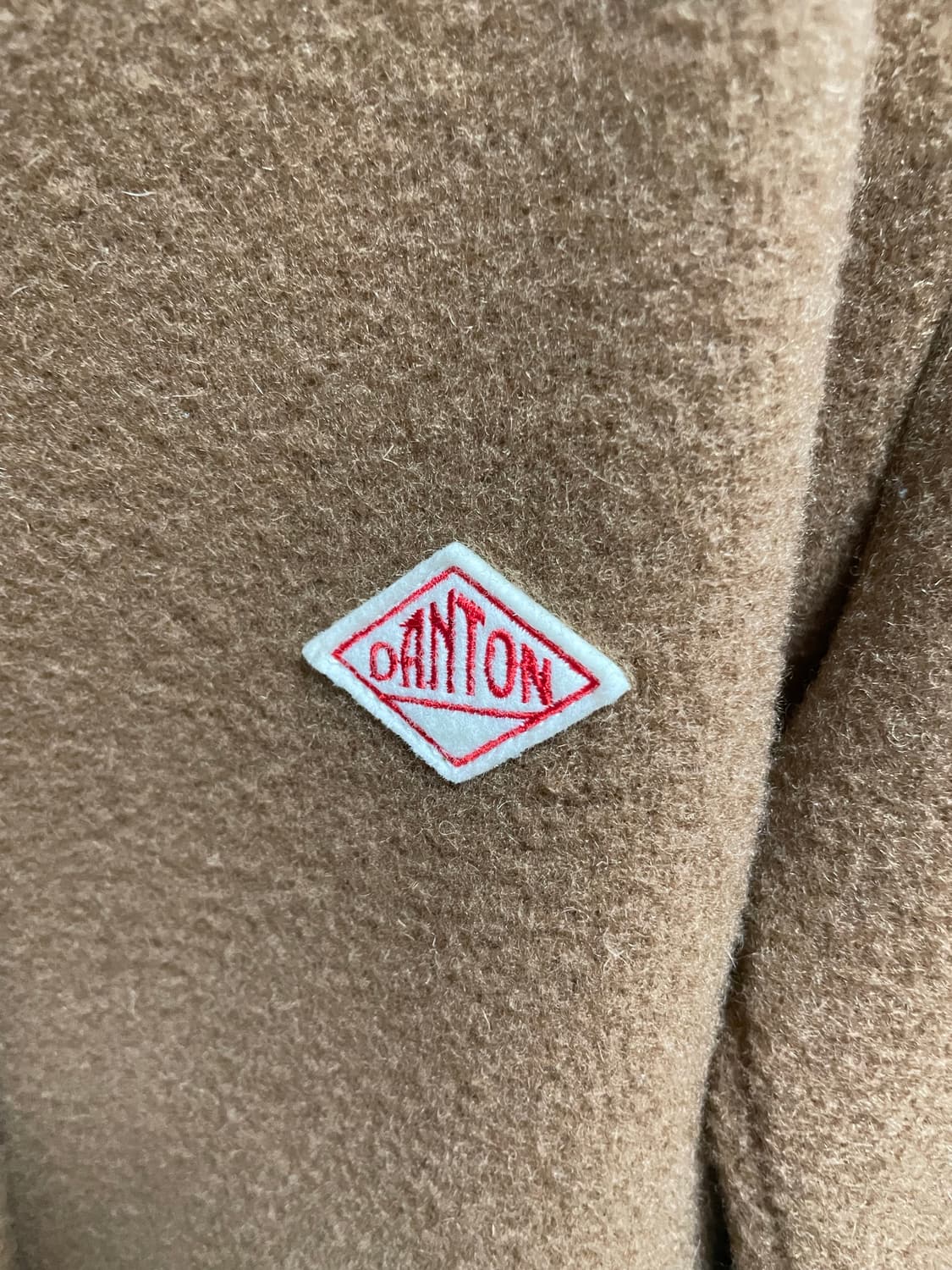 단톤 울 카라리스 노카라 자켓 코트 베이지 36 상품이미지3