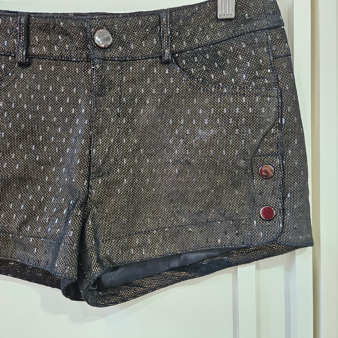 글리터 트위드 숏팬츠 상품이미지4