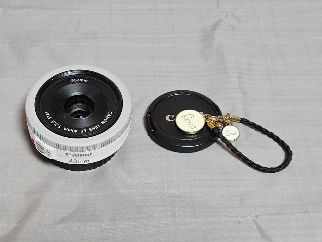캐논 EF 40mm f/2.8 STM 렌즈 화이트 상품이미지2