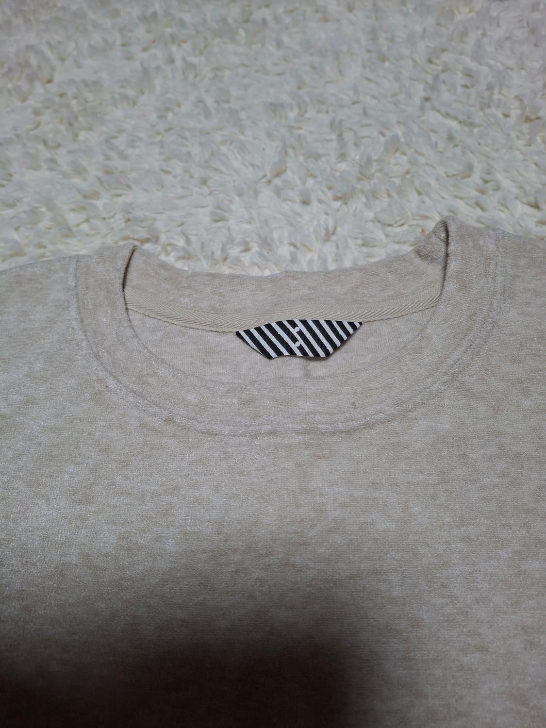 (마지막특가) 피그먼트 베이지 반팔티 상품이미지1