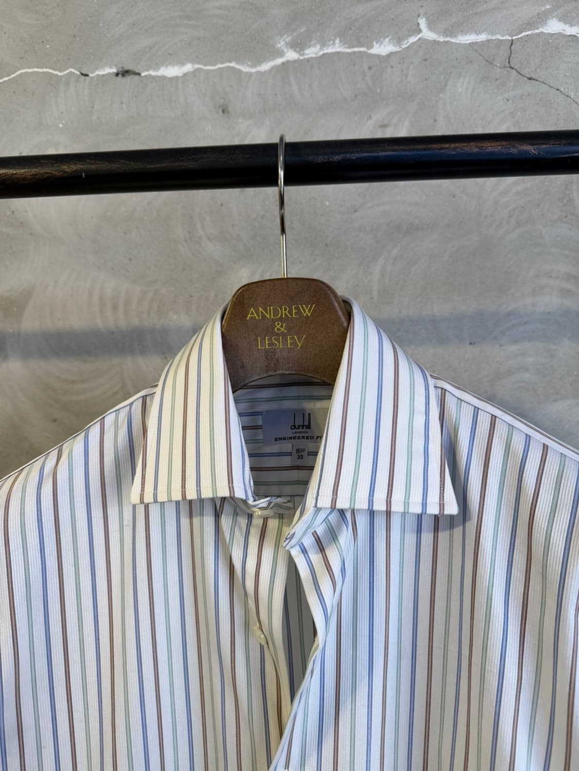 던힐 스트라이프 셔츠 100~105 상품이미지2