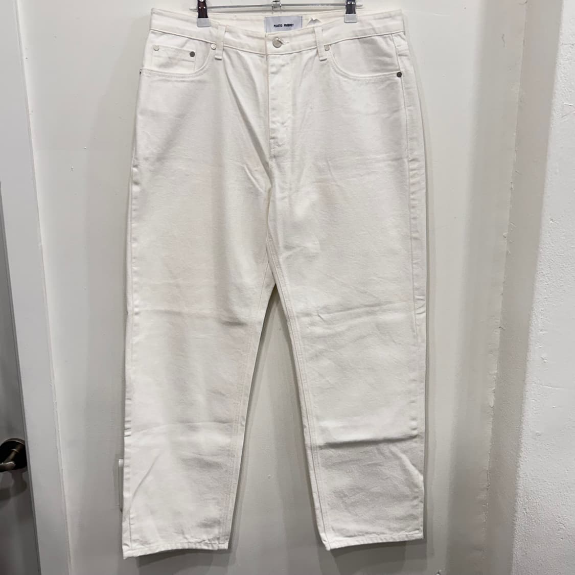 플라스틱 프로덕트 레귤러핏 화이드 데님팬츠 상품이미지2