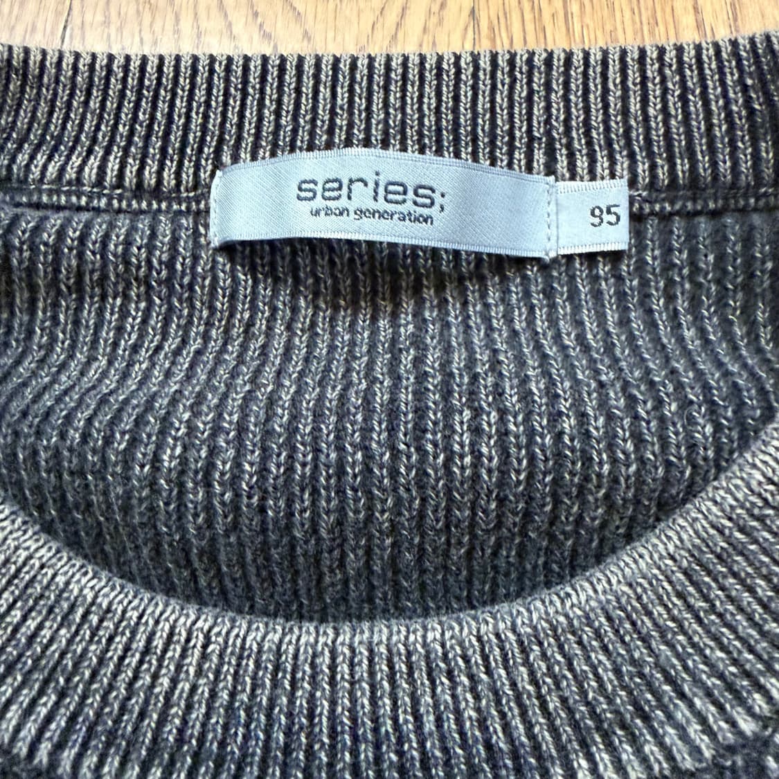 시리즈 다잉 크루넥 코튼 니트 상품이미지3