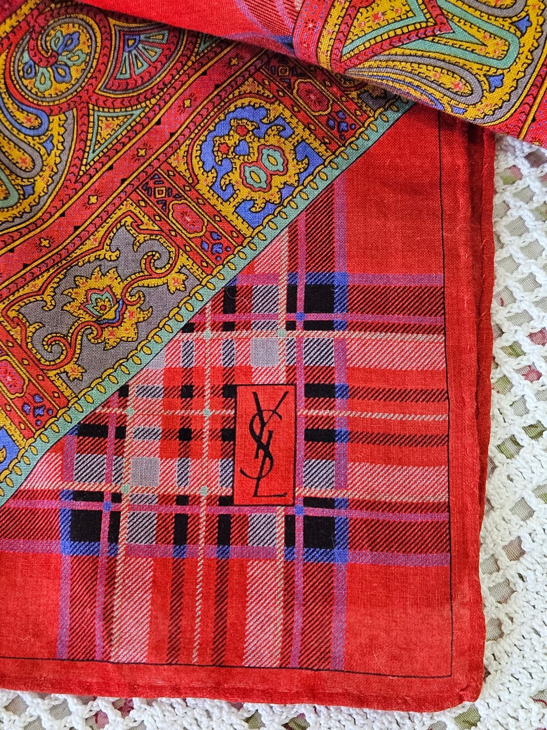 입생로랑 손수건 상품이미지5