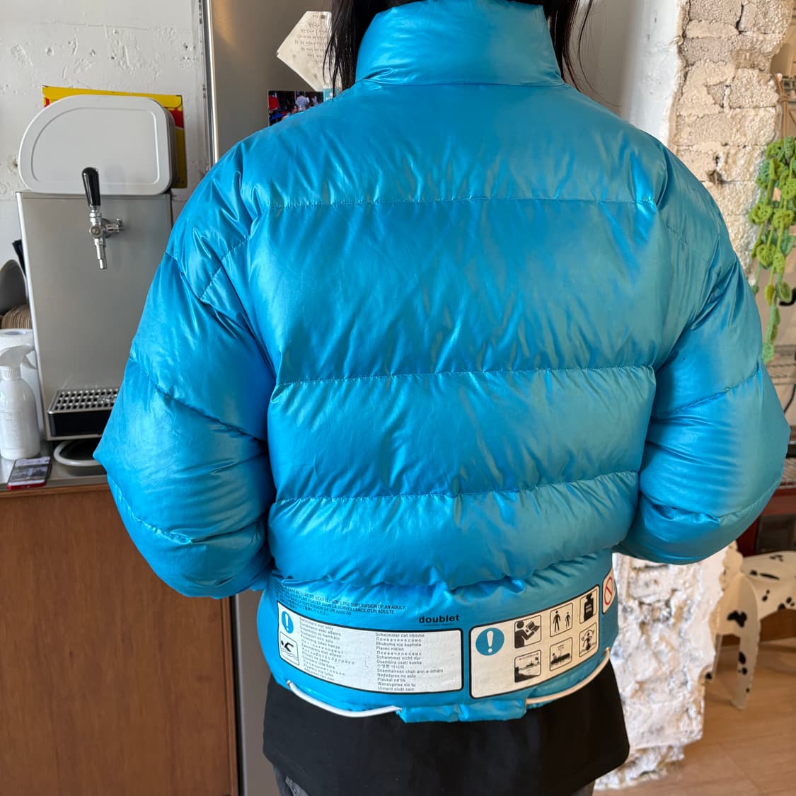 더블렛 플로팅 매트리스 다운 자켓 상품이미지2