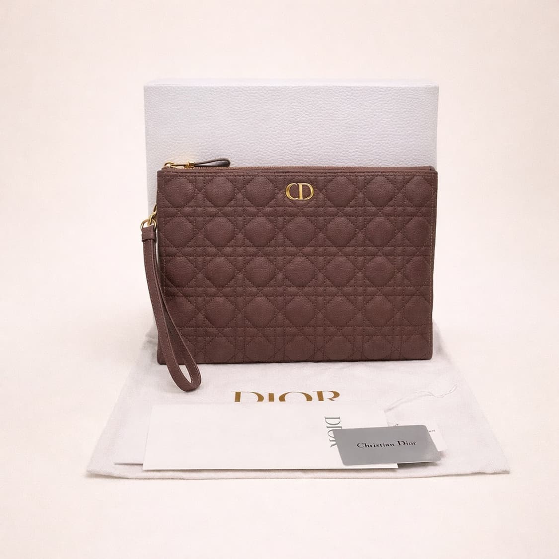 [S급] 디올 카로 데일리 파우리 라지 판매합니다!!! 상품이미지1