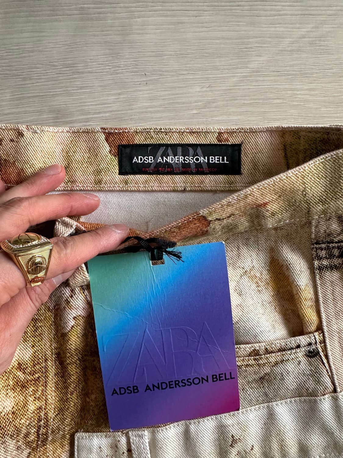 ZARA ADSB Andersson Bell 와이드 데님 상품이미지3