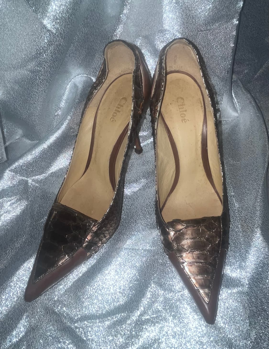 끌로에 웨스턴무드 스틸레토 힐 상품이미지1