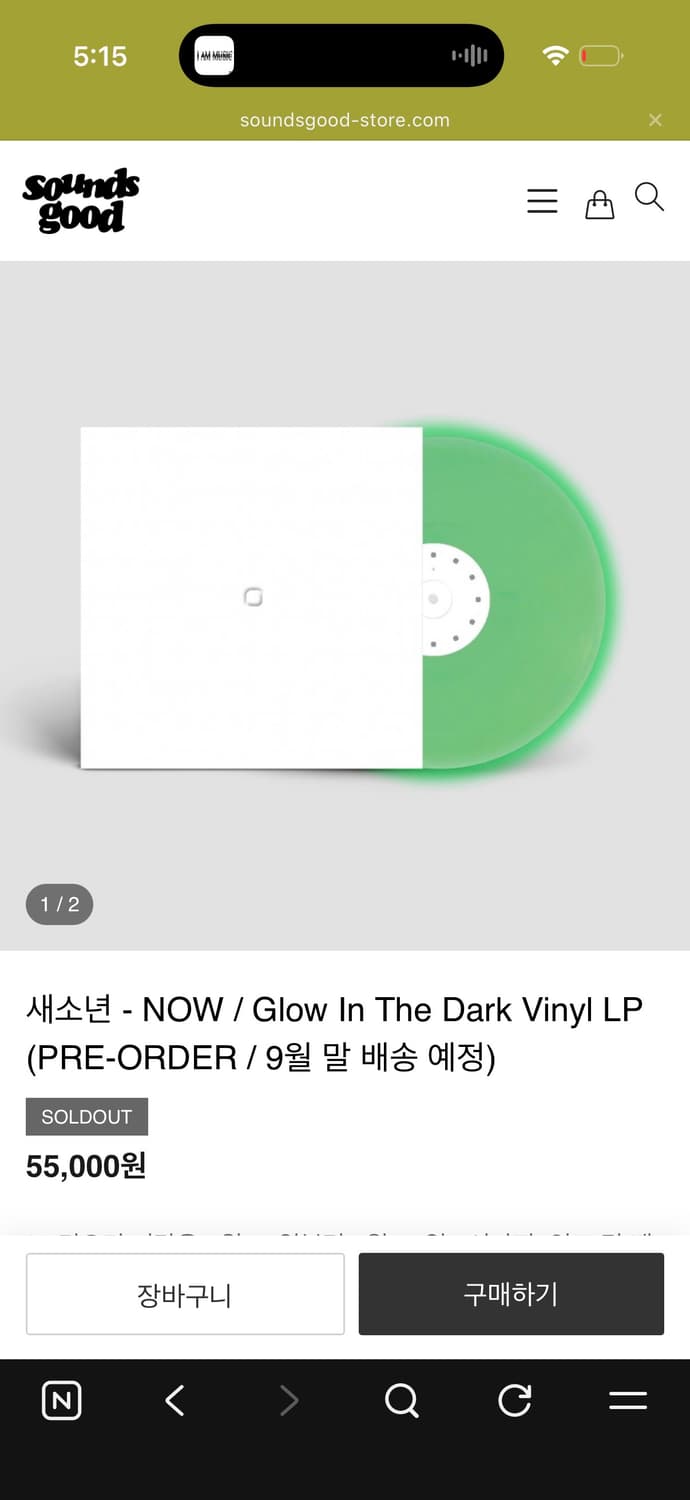한로로 및 타 아티스트 cd Lp 판매 상품이미지3