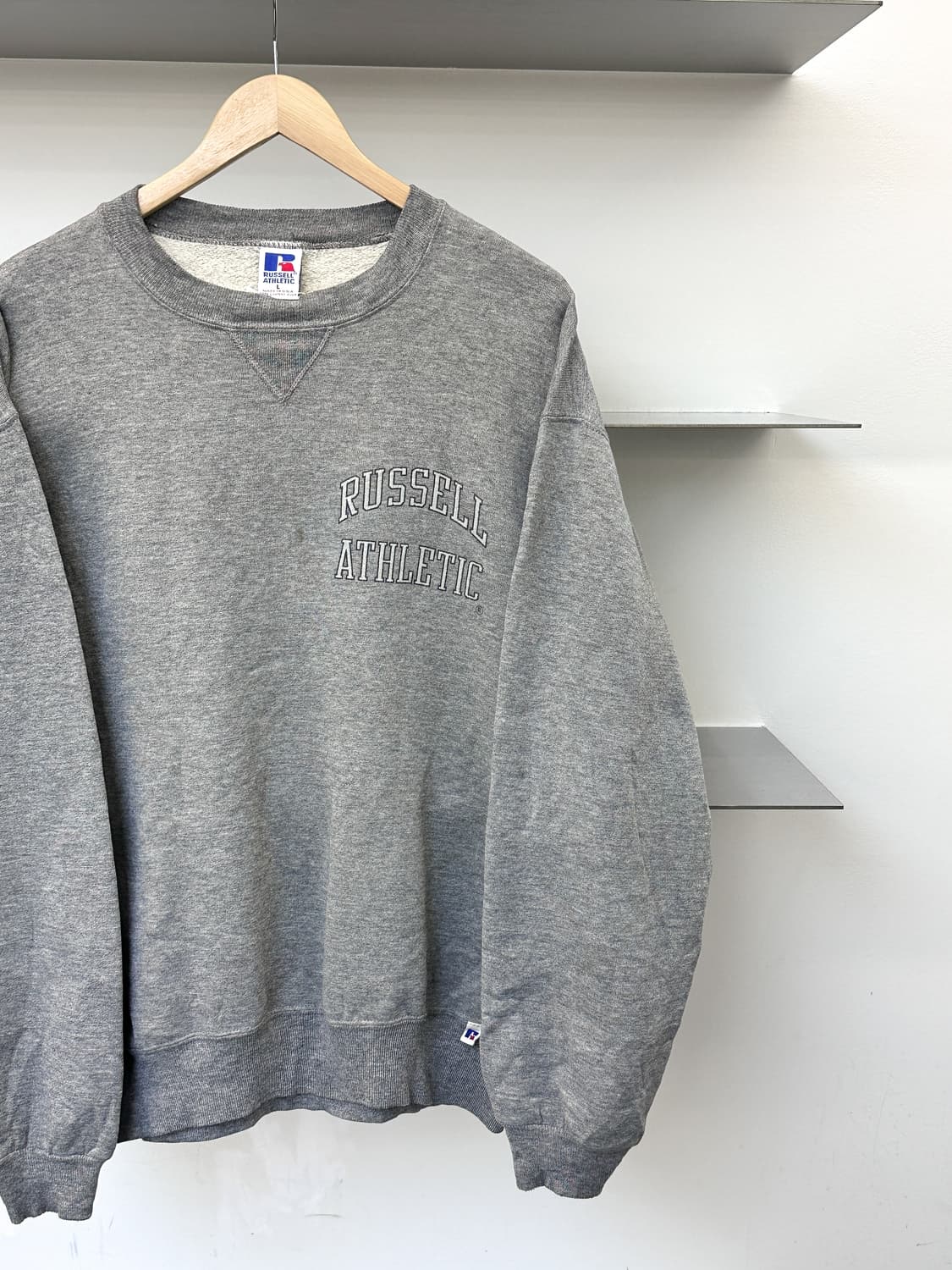 러셀 어슬레틱 90s U.S.A 크루넥 스웻셔츠 상품이미지2